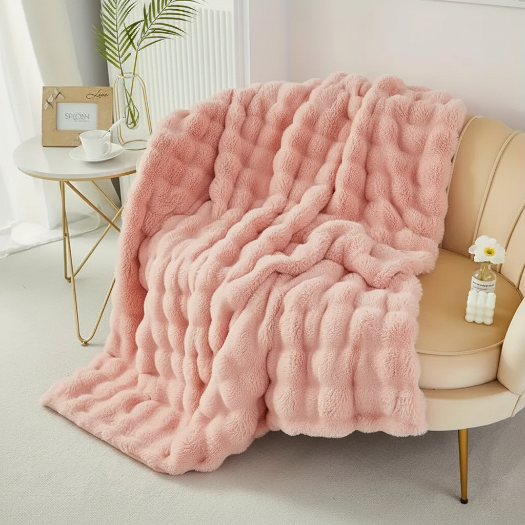 Cozy Throw Blanket - Soft Touch Plush
