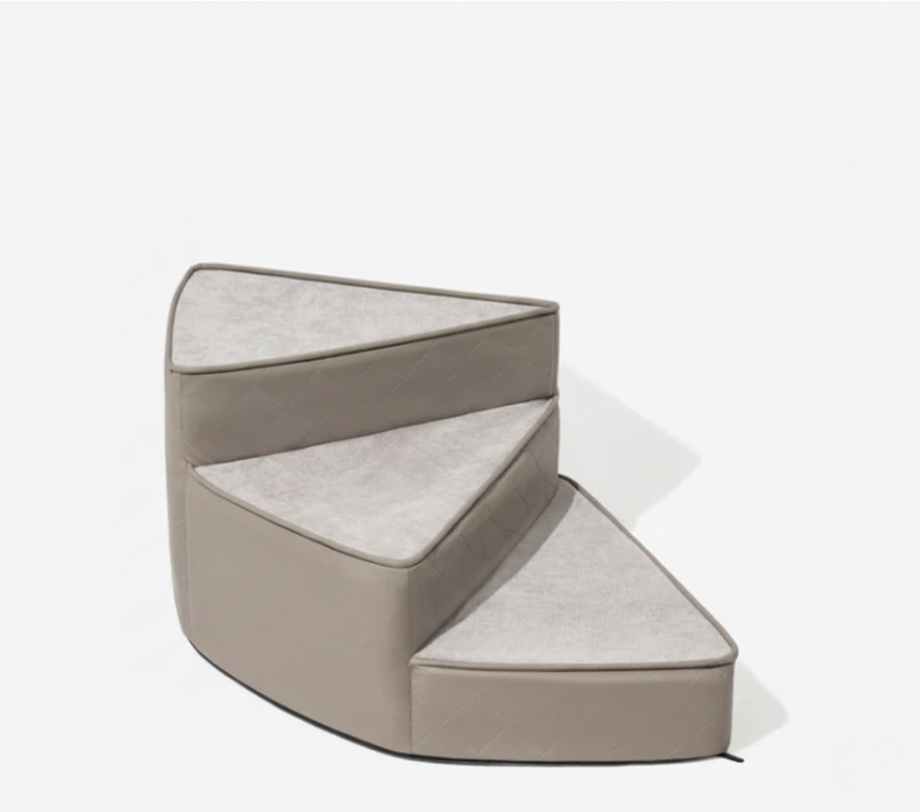 Modern Spiral Pet Stairs - Space-Saving Design