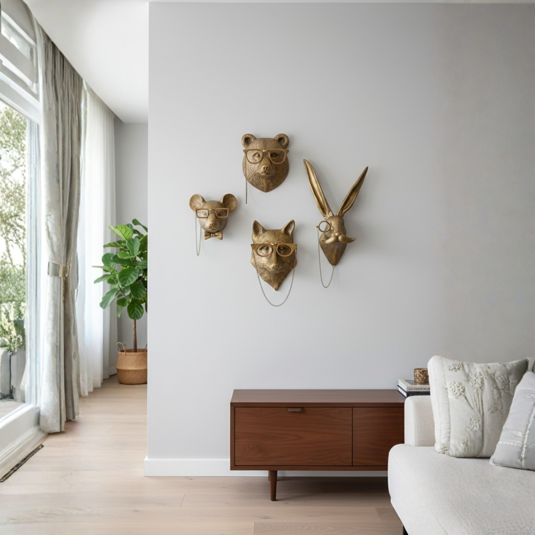 Animal Head Wall Decoration – Unique Decorative Animal Wall Art