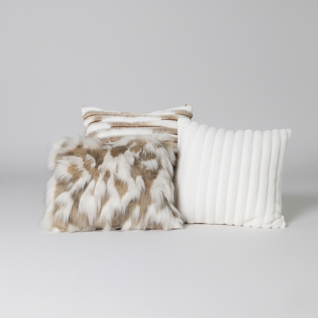 Pillow Cover Set | Faux Fur