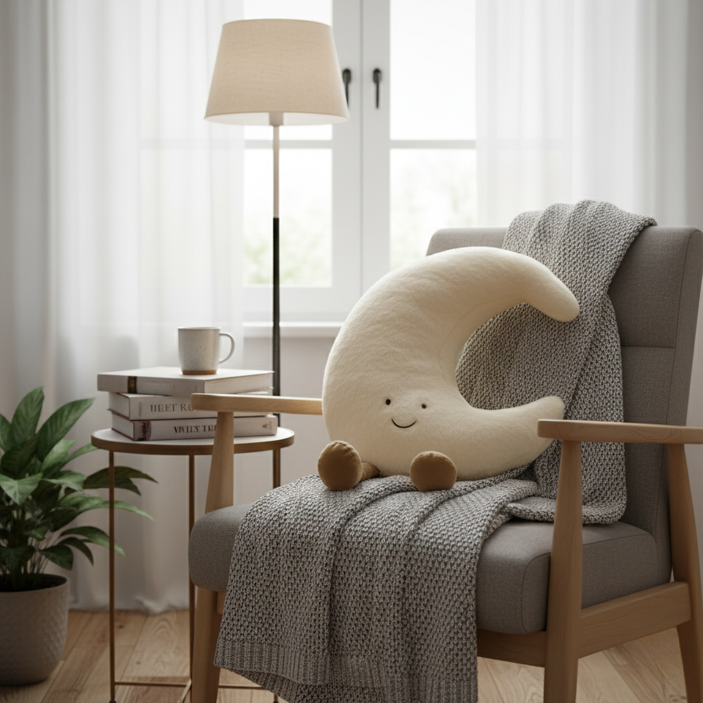 Heavenly Dreams Decorative Pillow – Soft Fabric Comfort Cushion