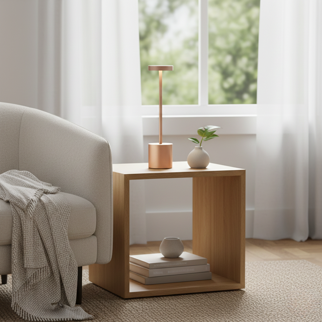 Modern Table Lamp with Warm Ambient Light – Casa Lumi Glow