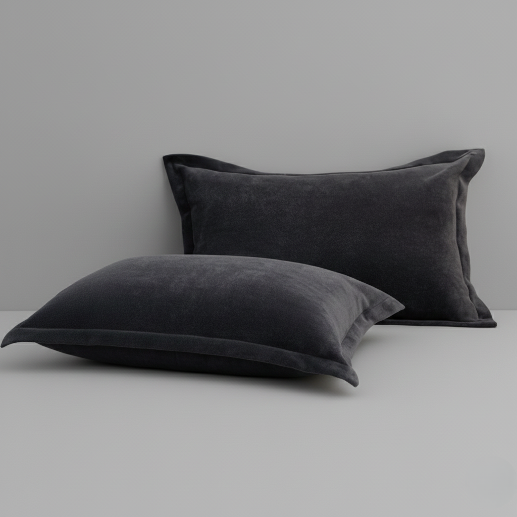 Pillow Covers Set - Fleece Comfort 2 Piece
