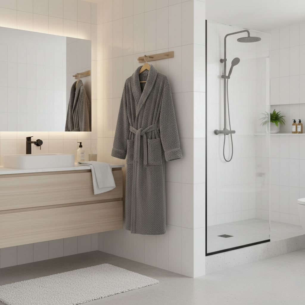 Dreamy Fleece Bathrobe - Soft and Breathable Unisex