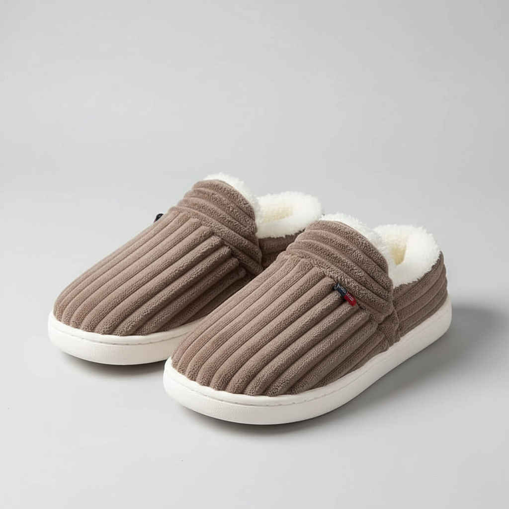 Thermal House Slippers - Warmth and Comfort in Winter for Living Room