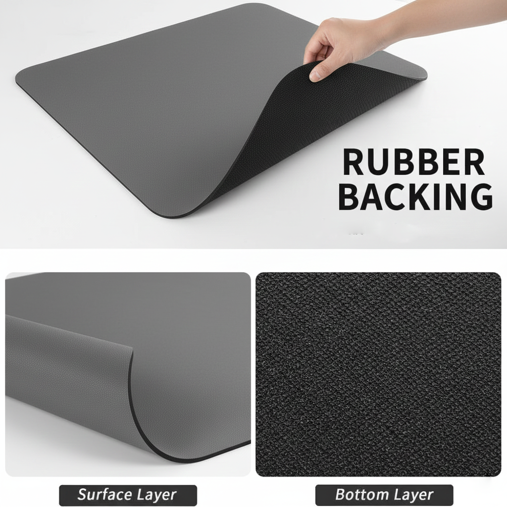 Kitchen Dish Mat - Absorbent & Quick Dry